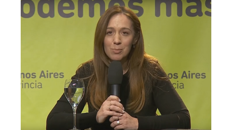 Luego de las PASO, Vidal brindó una conferencia de prensa